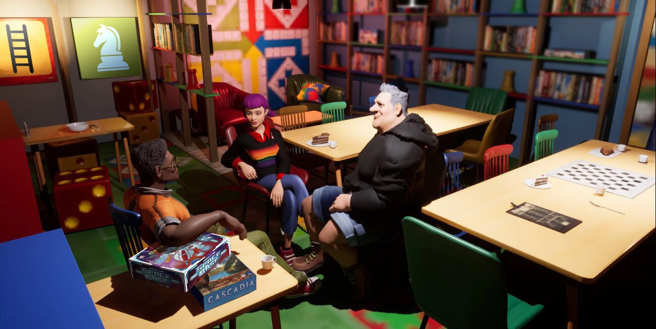 模拟经营游戏新作《Board Game Cafe 桌游咖啡厅》Steam 页面上线