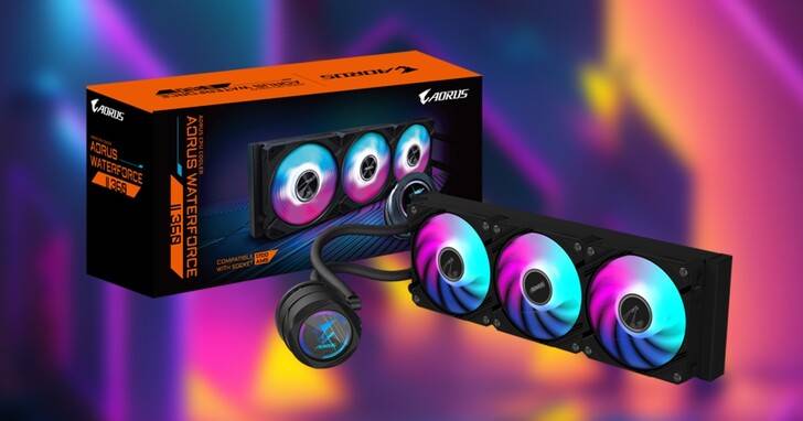安装超简单的劲凉水冷：AORUS WATERFORCE II 360