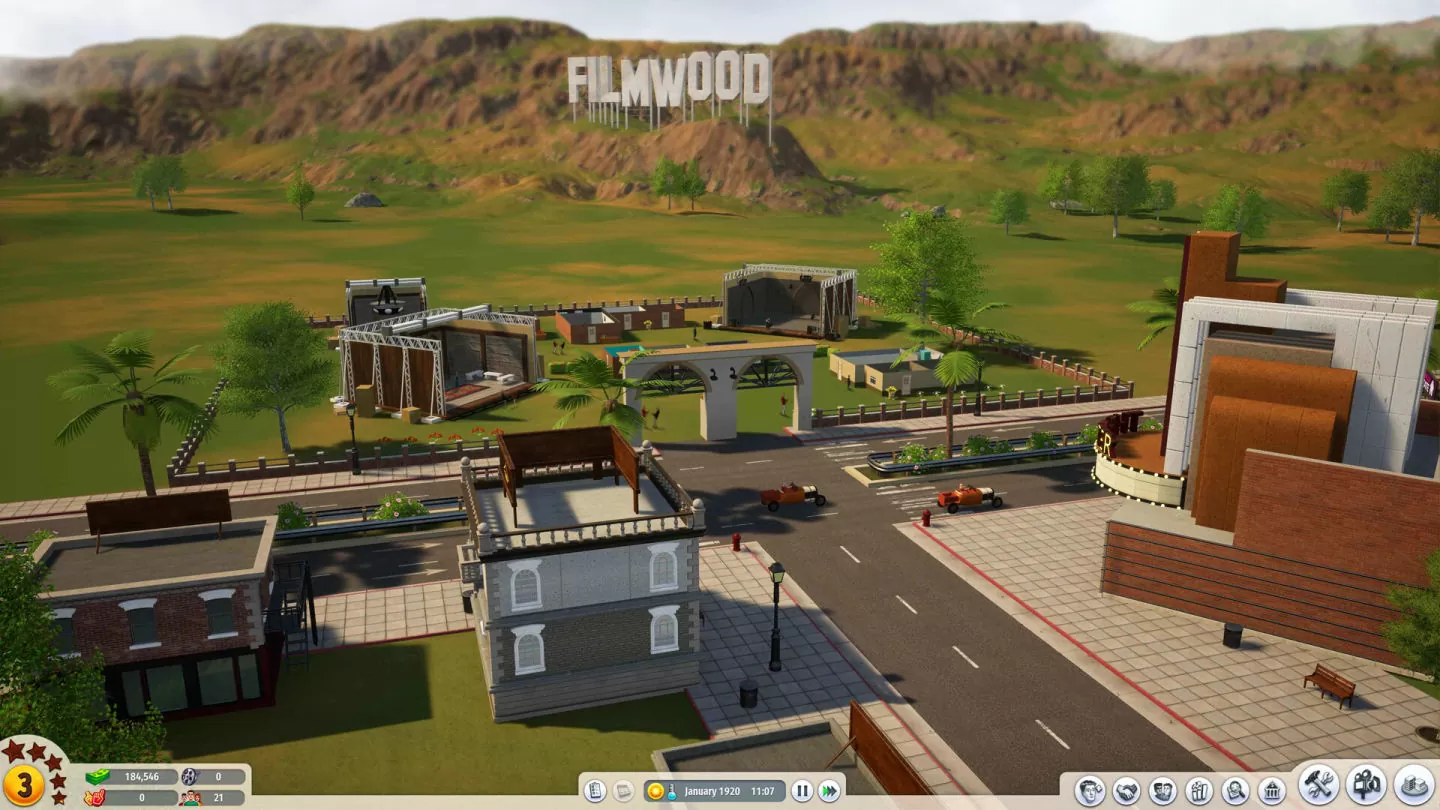 模拟经营新作《Blockbuster Inc.》Steam 免费序章版上线，打造属于自己的电影工作室