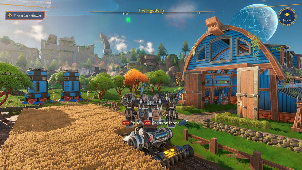 Steam农场经营模拟Lightyear Frontier 开机甲耕田、农村建设、探索未知星球
