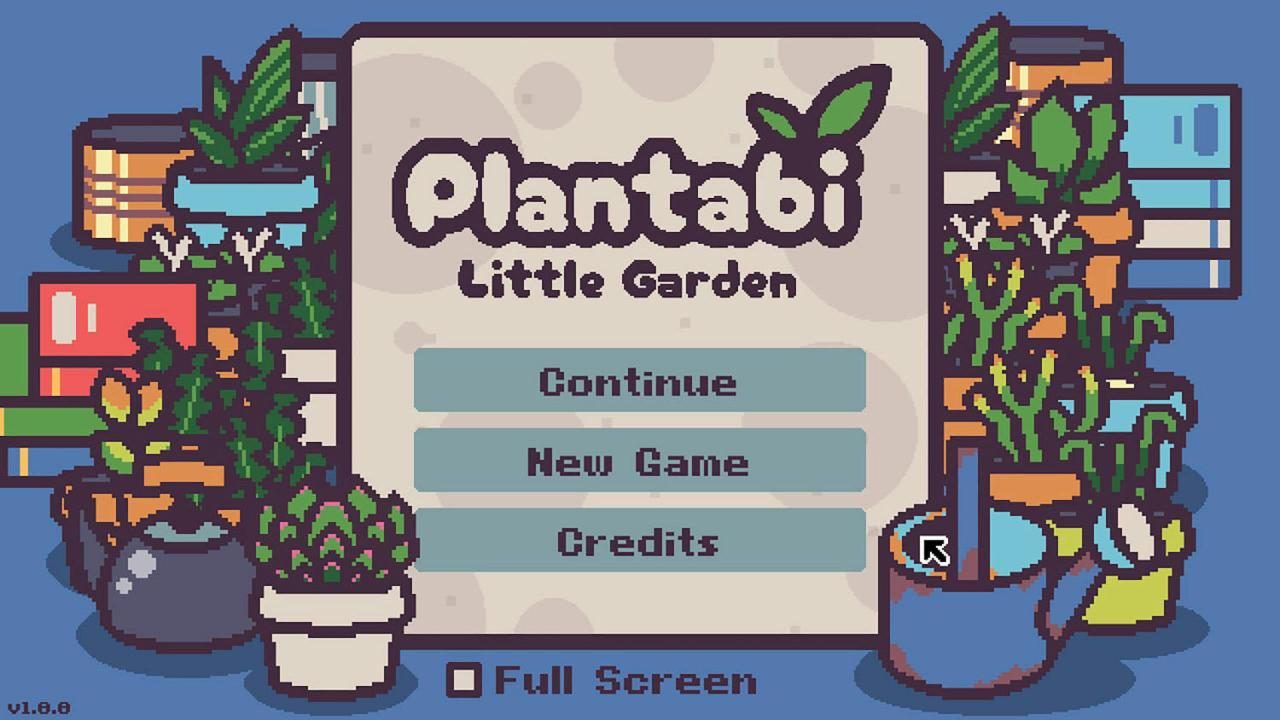 Steam像素沙盒Plantabi：Little Garden 培育90种植物打造小花园 模拟都市小农场
