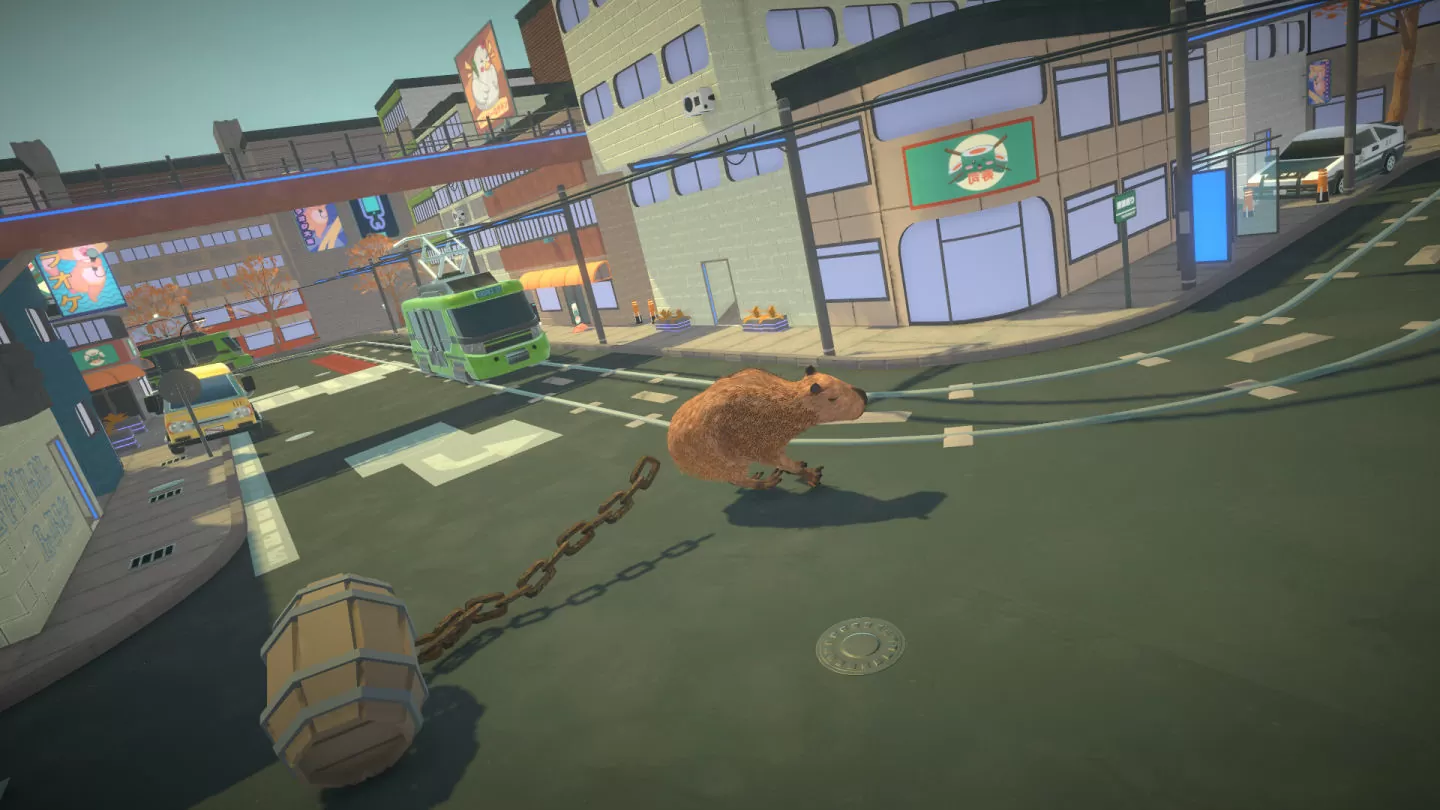 《Capybara：The story of Sisyphus》Steam 页面公开，化身懒惰水豚往最爱的山顶温泉前进