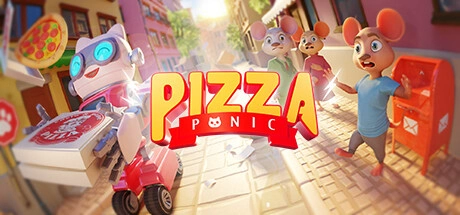 支持本地四人游戏的竞速新作《PizzaPanic》发表，成为镇上最快的披萨外送机器人