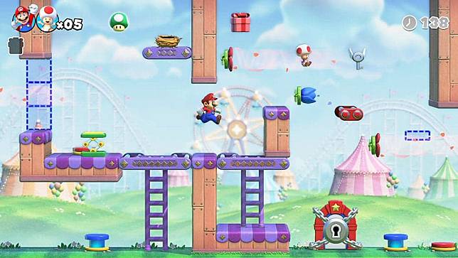 Nintendo Switch 游戏《玛利欧vs.咚奇刚》现已推出