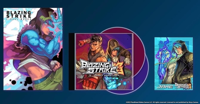 2D 对战格斗游戏《Blazing Strike》预定今年夏季发售，公开女性格斗家MJ介绍影片