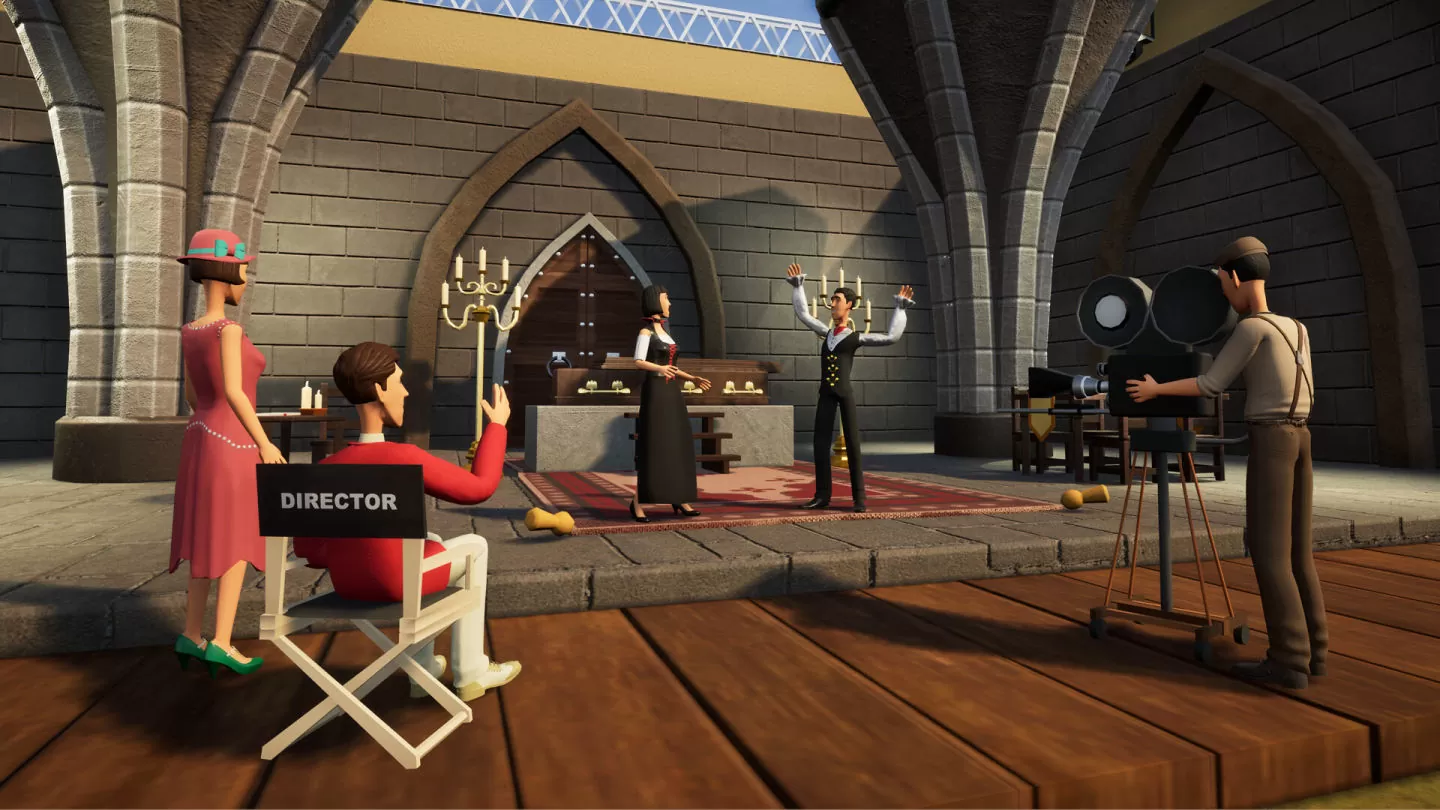 模拟经营新作《Blockbuster Inc.》Steam 免费序章版上线，打造属于自己的电影工作室