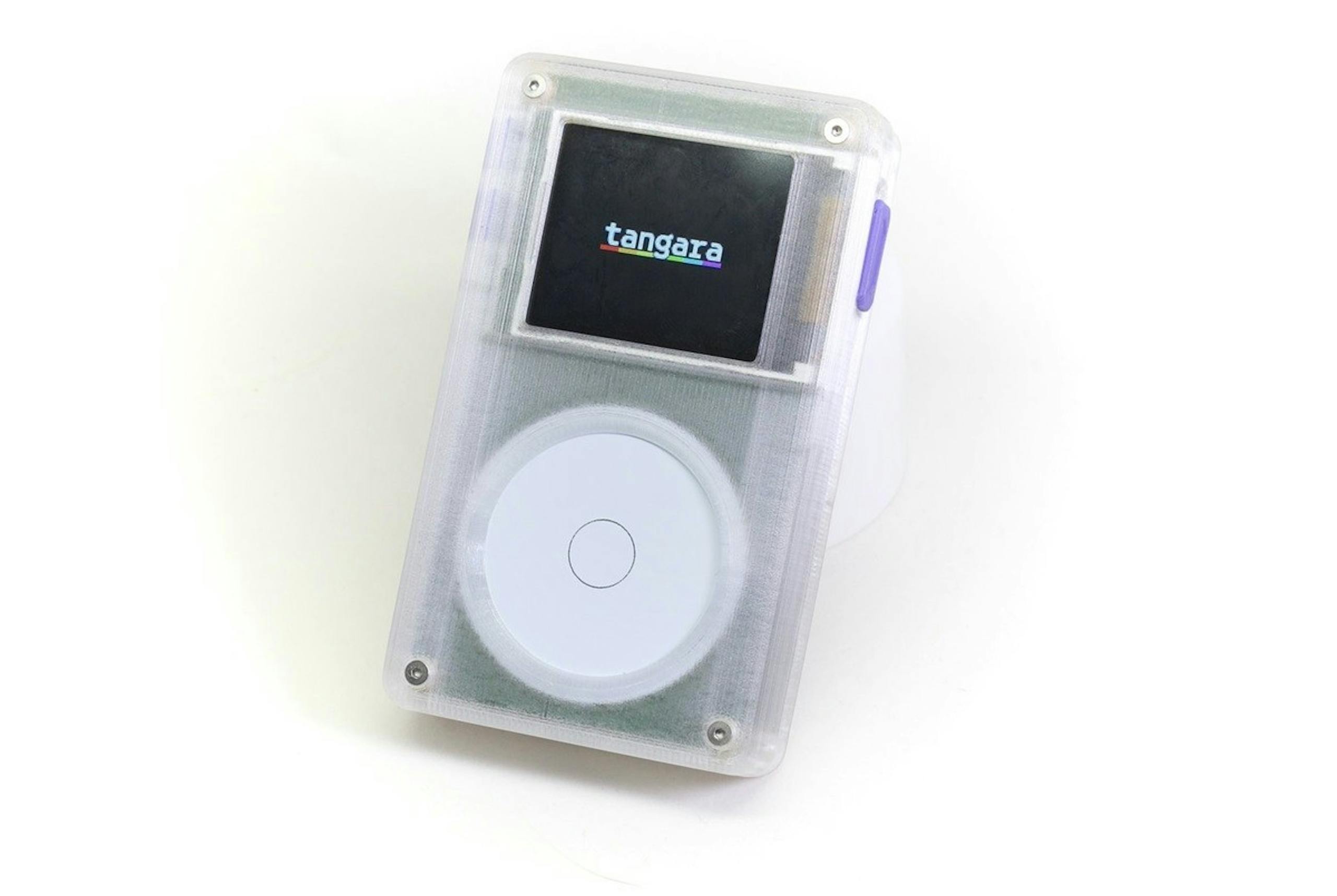复刻初代iPod的Tangara希望让音乐爱好者重新感受2000年代最潮的音乐播放器