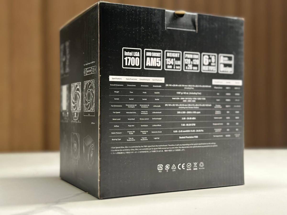 单塔散热器新品！ 镰刀 无限6 Black Edition开箱