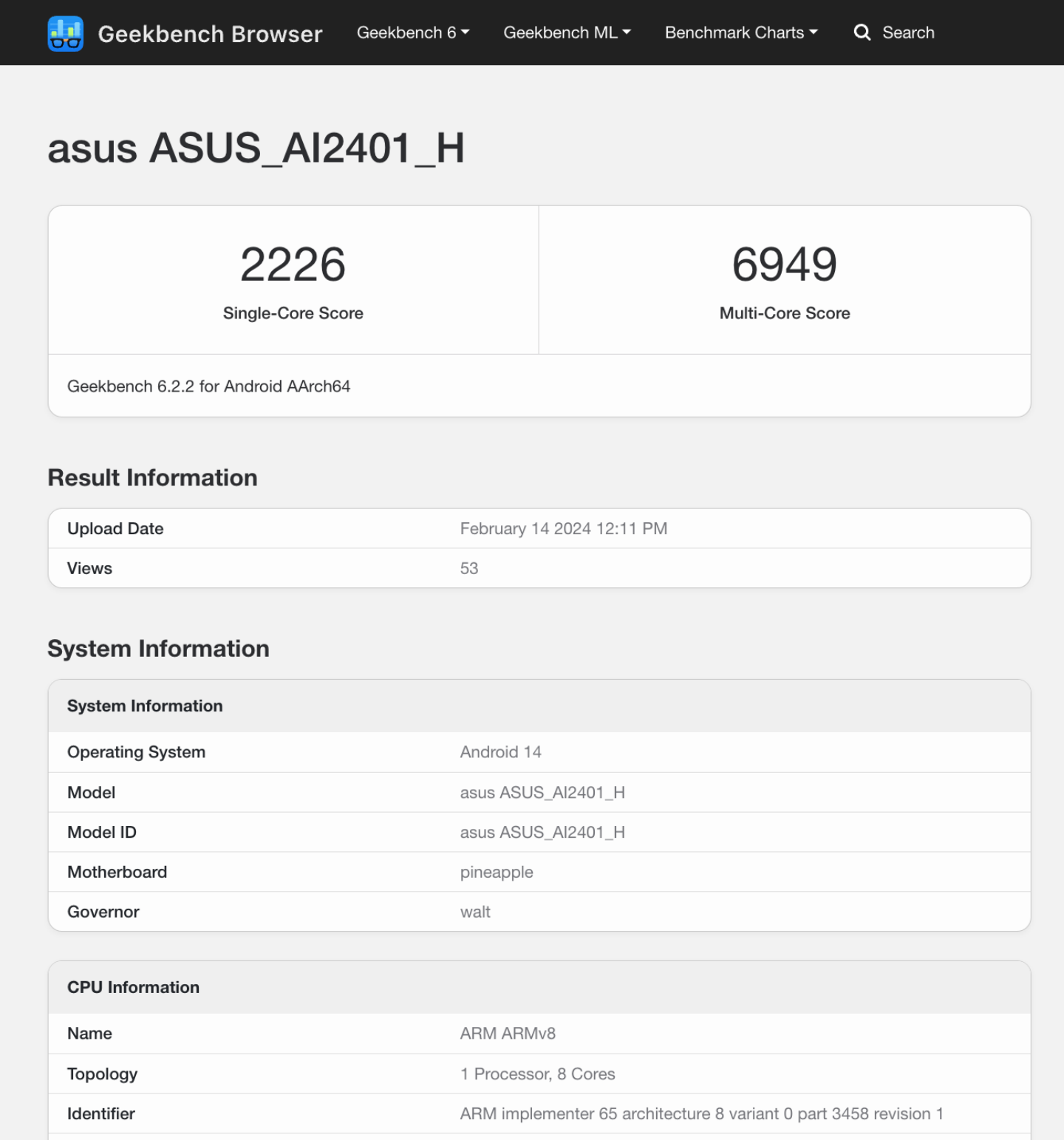 ASUS Zenfone 11 Ultra 和 ROG Phone 8 长超像？ 跑分结果似乎也曝光啦！