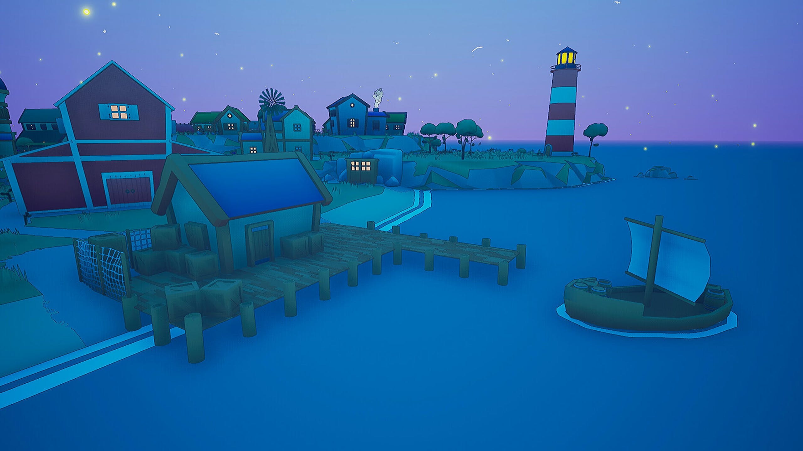 Steam疗愈系建设模拟游戏Tranquil Isle 随机小岛上建造小村庄 毫无限制让你自由创作