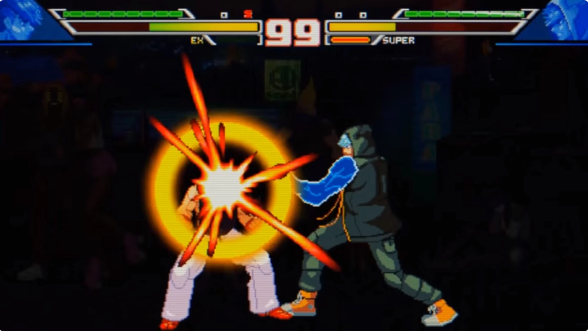 2D 对战格斗游戏《Blazing Strike》预定今年夏季发售，公开女性格斗家MJ介绍影片