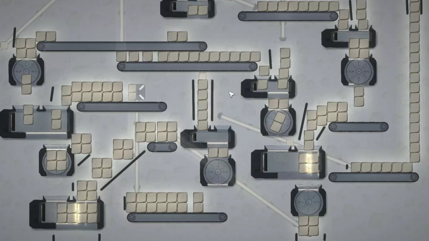 工厂自动化模拟新作《Flow Factory》发表，遵照物理法则运输及处理所有材料