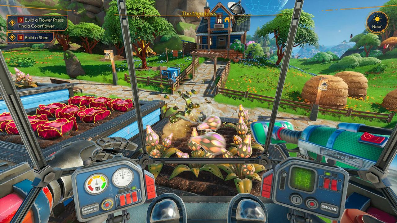 Steam农场经营模拟Lightyear Frontier 开机甲耕田、农村建设、探索未知星球