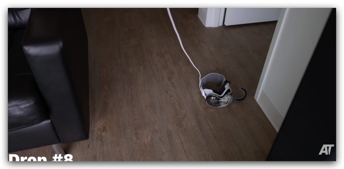 Apple Vision Pro Vision Pro 冲击测试 耐用度