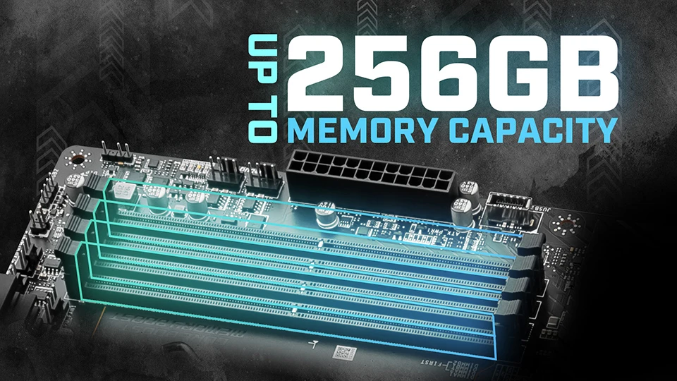 MSI 为旗下Intel 700 / 600 主板带来256GB DDR5 内存支持