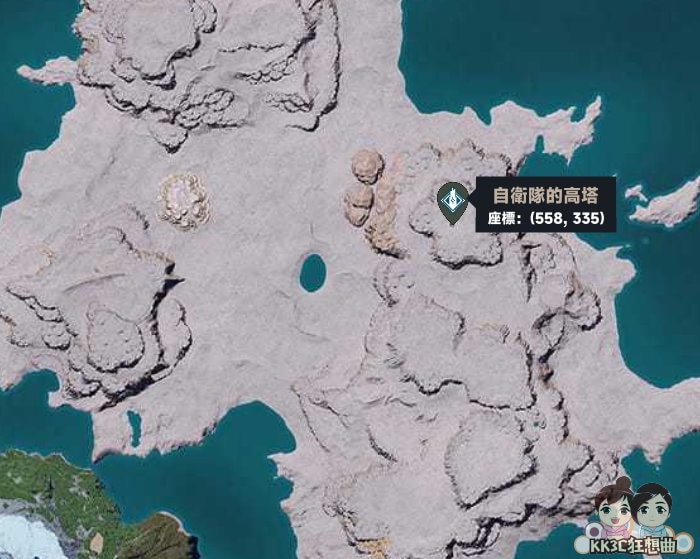 幻兽帕鲁五大高塔位置、Boss属性、建议等级-07