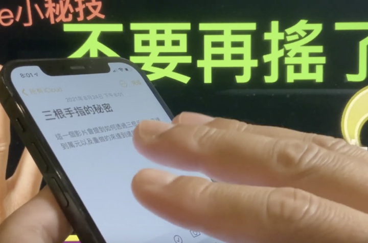【小技巧分享】iPhone 还原（Undo）/重做（Redo），用三根手指就可以了（不用再摇了）