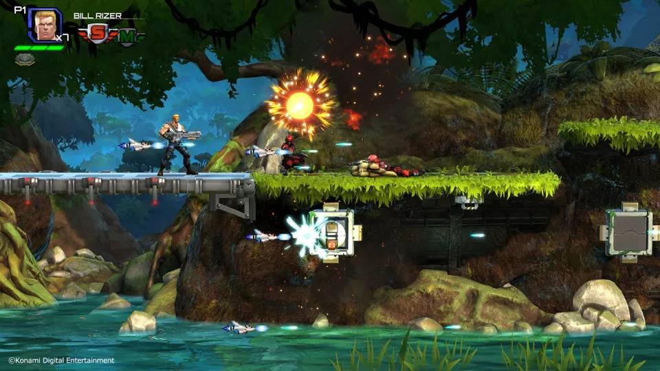 《CONTRA： OPERATION GALUGA》（来源：KONAMI官方提供）