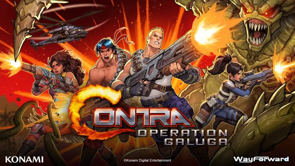 《CONTRA： OPERATION GALUGA》（来源：KONAMI官方提供）