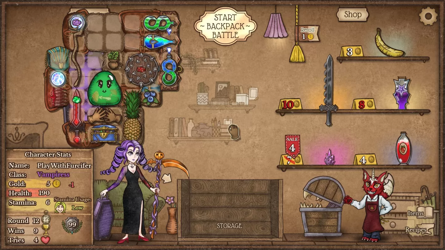Roguelike 新作《Backpack Battles 背包乱斗》Steam 愿望清单人数突破 50 万