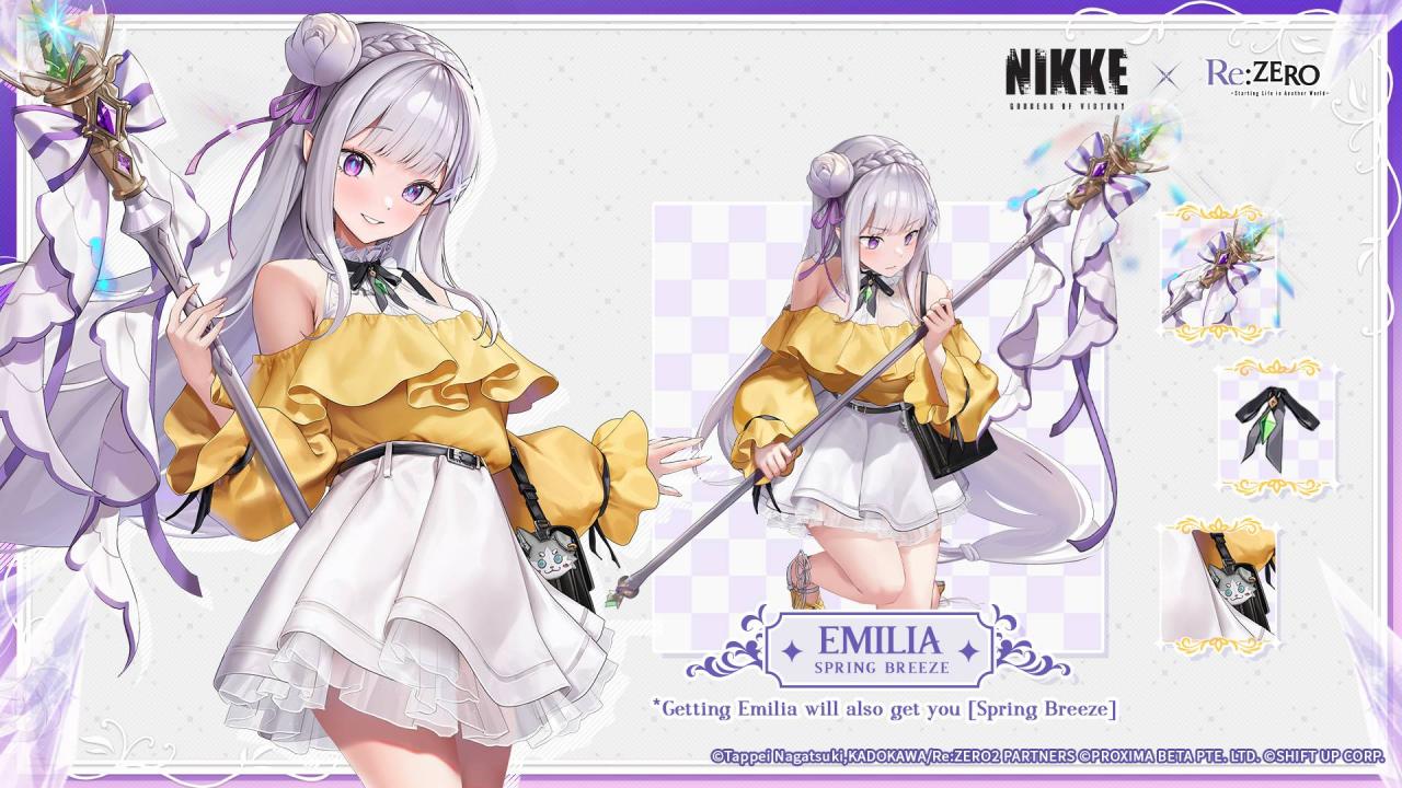 《NIKKE：胜利女神》联动《Re:从零开始的异世界生活》资讯释出！