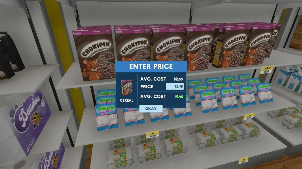 《Supermarket Simulator》学习如何定价