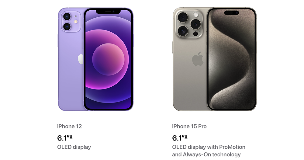 Apple 最新比较网页贴心列出「换掉老 iPhone 升级新机的各种理由」 - 掘金咖