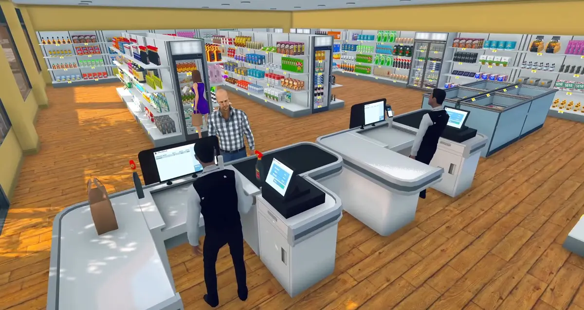 《Supermarket Simulator》想要成为一间超商的老板，先玩看看自己适不适合当老板
