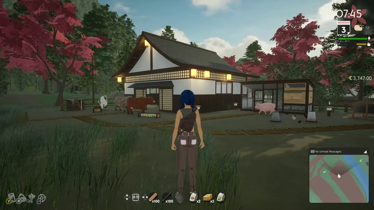 生活模拟新作《SunnySide》Steam DEMO 版免费推出，在日式乡村享受现代化农业乐趣