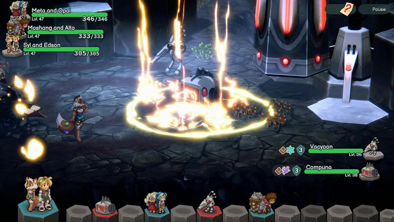 Steam像素风格RPG泰拉往事 操控6个主角的回合制战斗