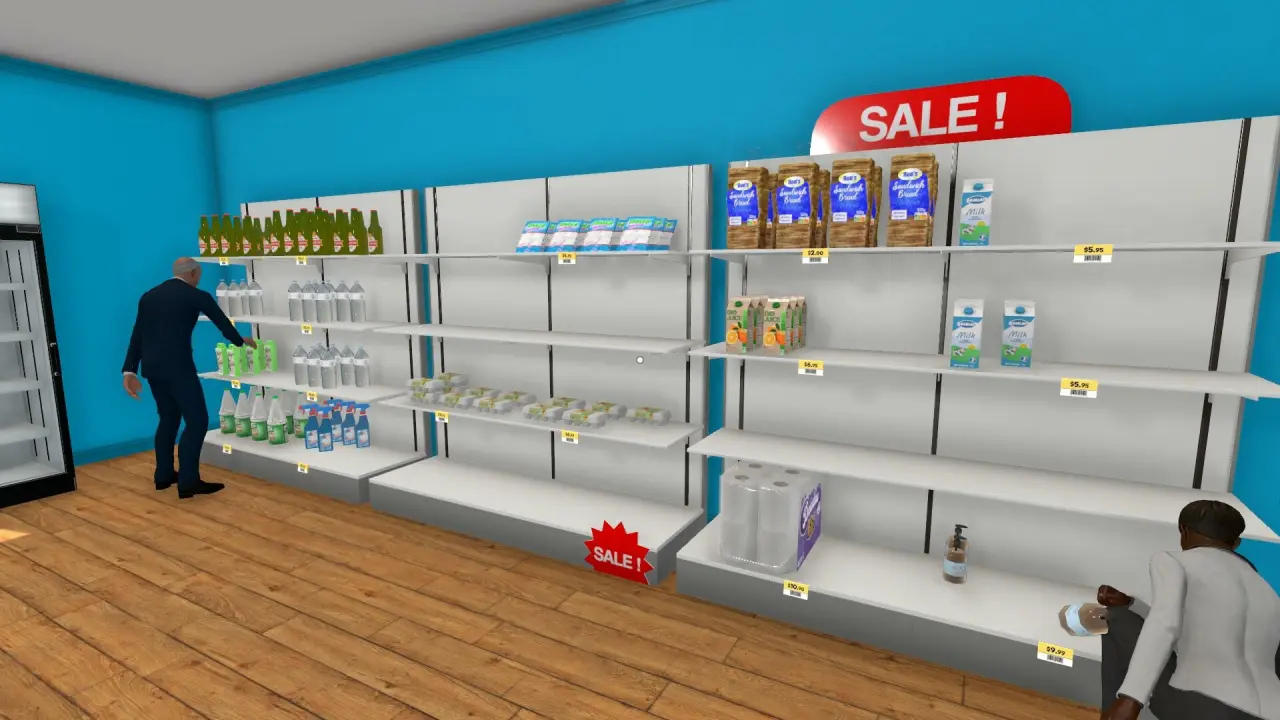 《Supermarket Simulator》不定时要举办促销活动