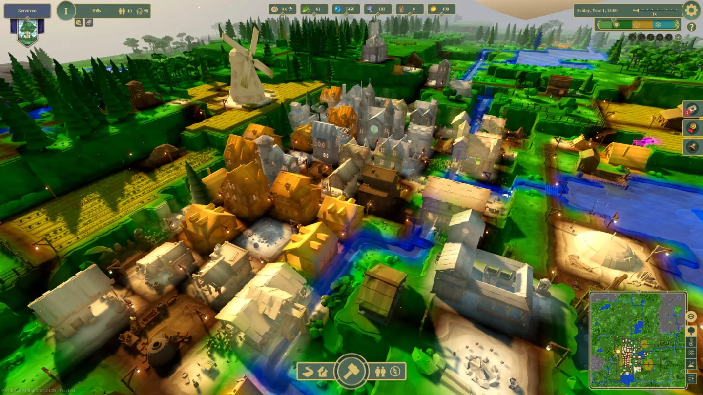 城市建设模拟新作《Of Life and Land》4月开放抢先体验，打造一个人与自然共存的居所