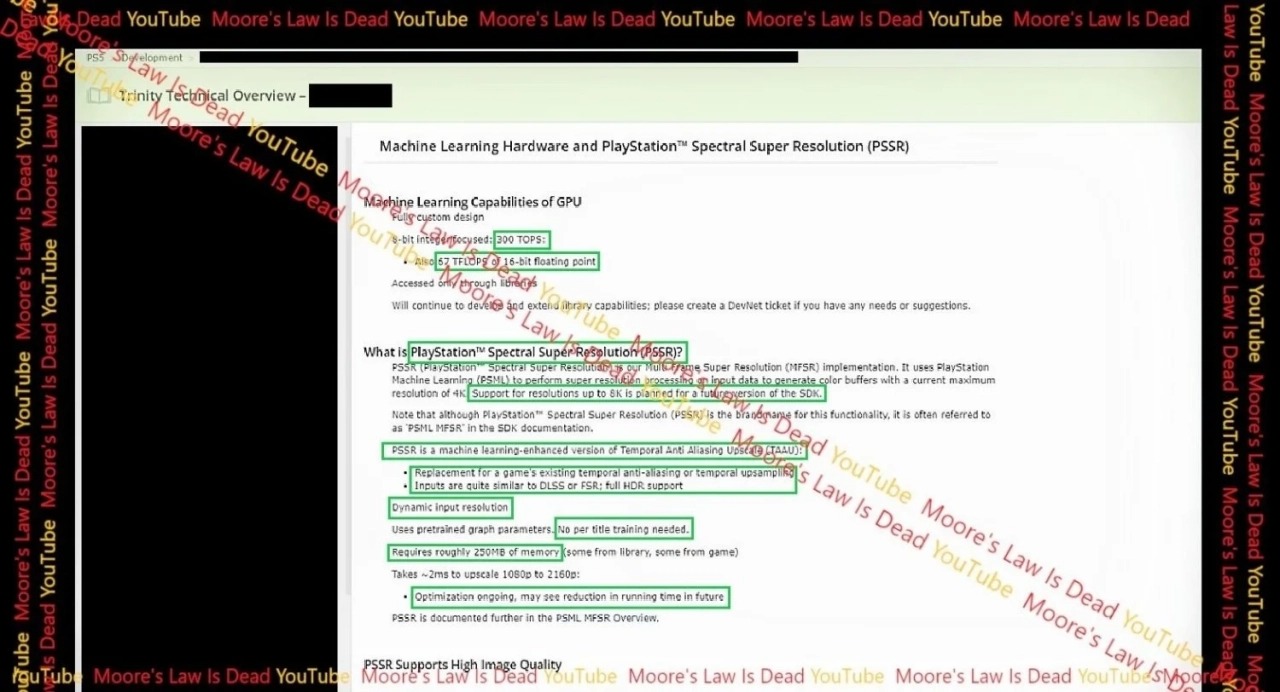 @Moore's Law is Dead视频中公布的文件