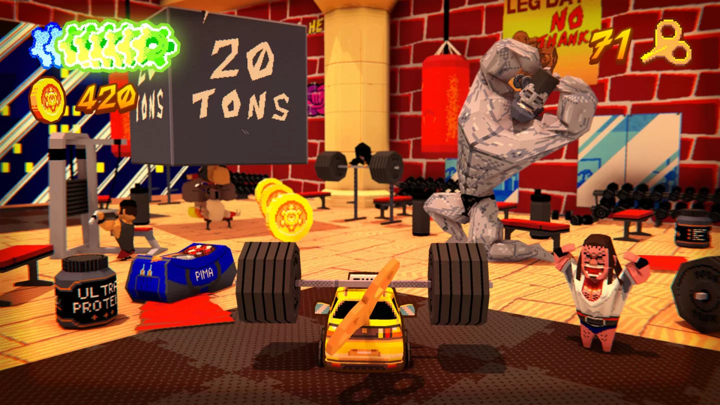 致敬 Nintendo 64 时代怀旧风 3D 动作《Yellow Taxi Goes Vroom》发售日公开