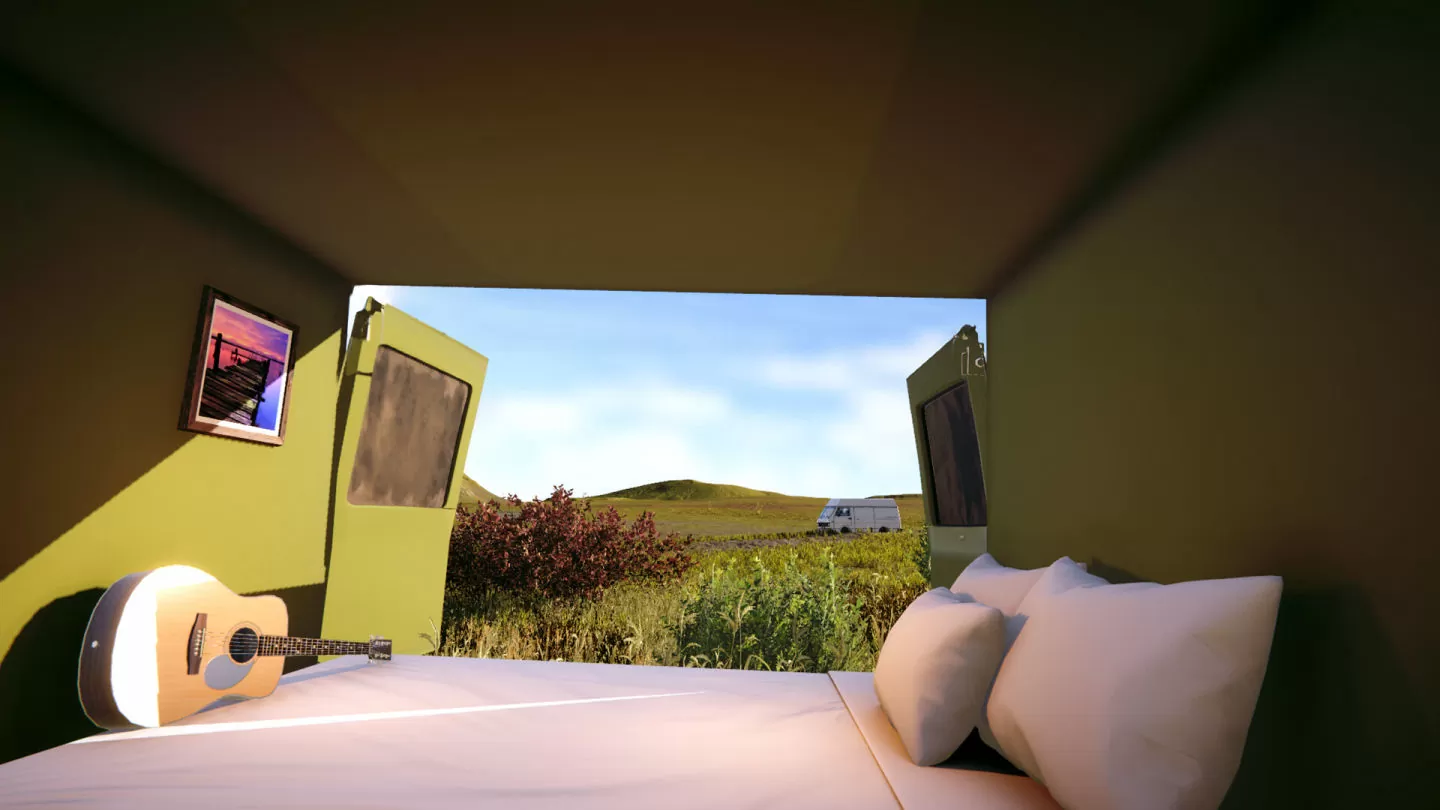 结合生存元素的露营车模拟器《Vanlife Camping Simulator》Steam 页面公开