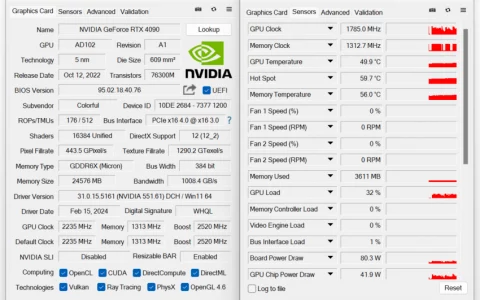 GPU-Z V2.58 发布，新增支持 Intel Meteor Lake 和 Radeon RX 7600M