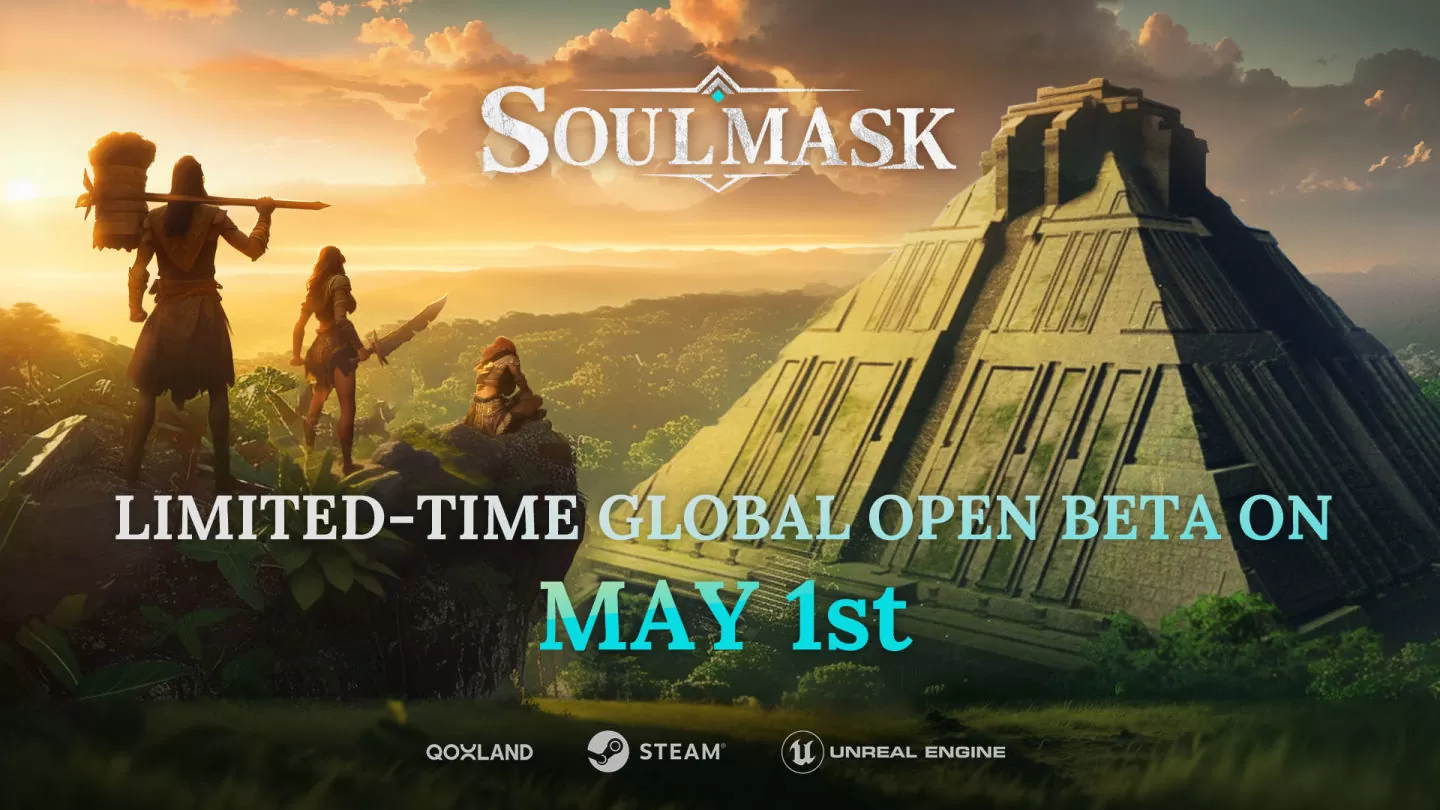 《Soulmask》5/1 公测启动！正式版 6 月即将推出