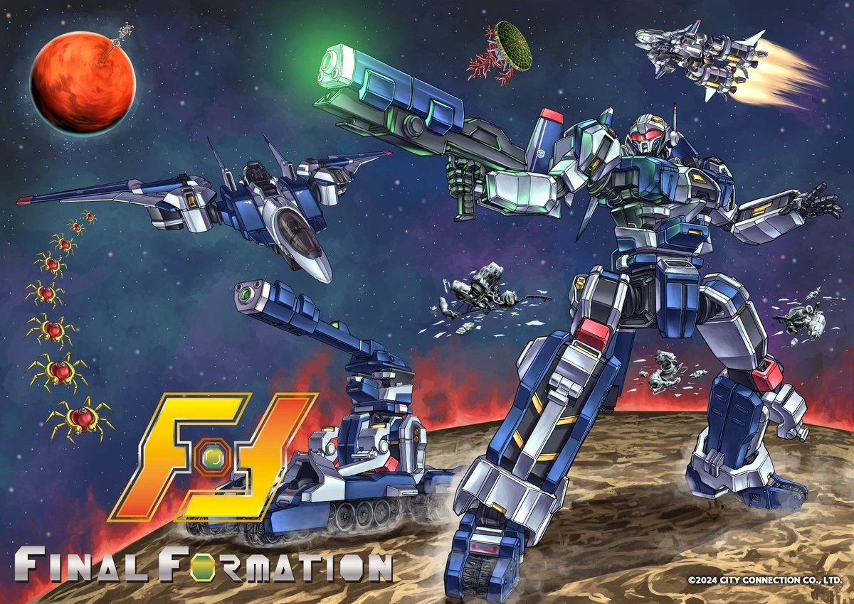 《Final Formation》Steam/Switch 发售决定！新合体系统让机体变形更具策略
