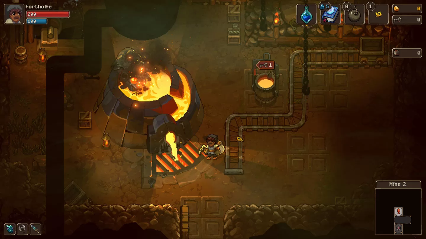 Steam 好评 Roguelike 动作游戏续作《UnderMine 2》发表，双人协力攻略地下城！
