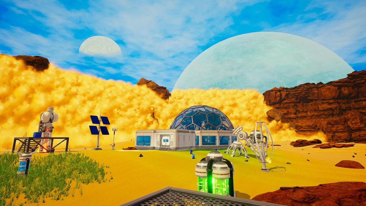 Steam行星基地建设The Planet Crafter 从改造大气开始 让地表出现生机