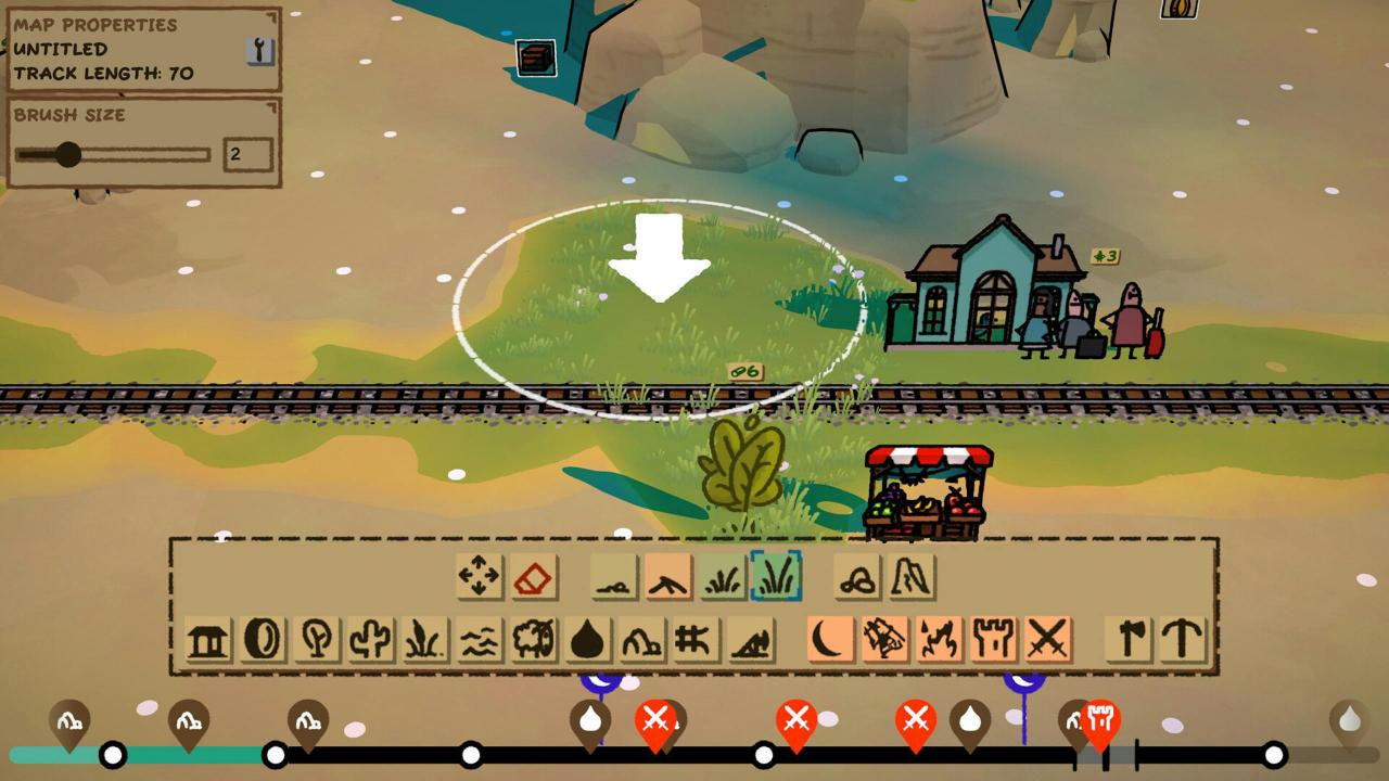 Steam合作生存特快小火车Trackline Express 掩护火车穿越野蛮部落