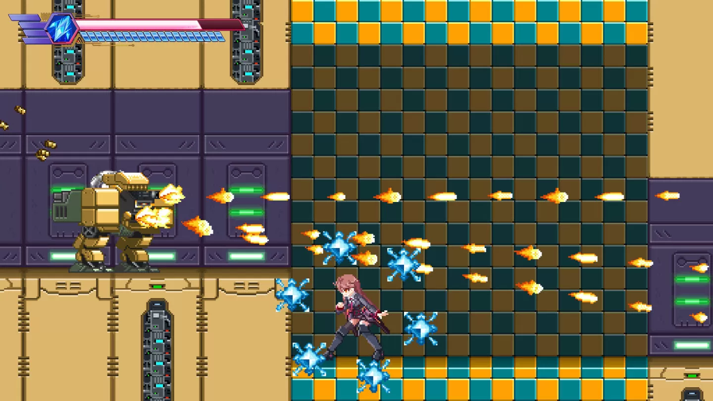 2D 横向卷轴动作《Virtua Unlimited Project 虚拟无限计划》Steam 发售日公开