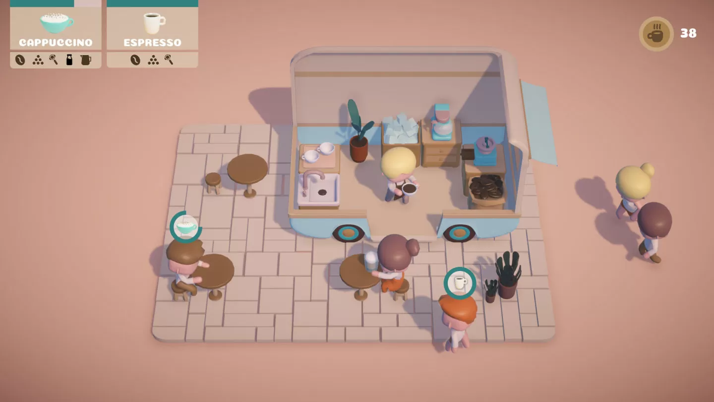 3D 模拟经营《Coffee Caravan 咖啡餐车》上架 Steam，打造独一无二的美味咖啡行动据点