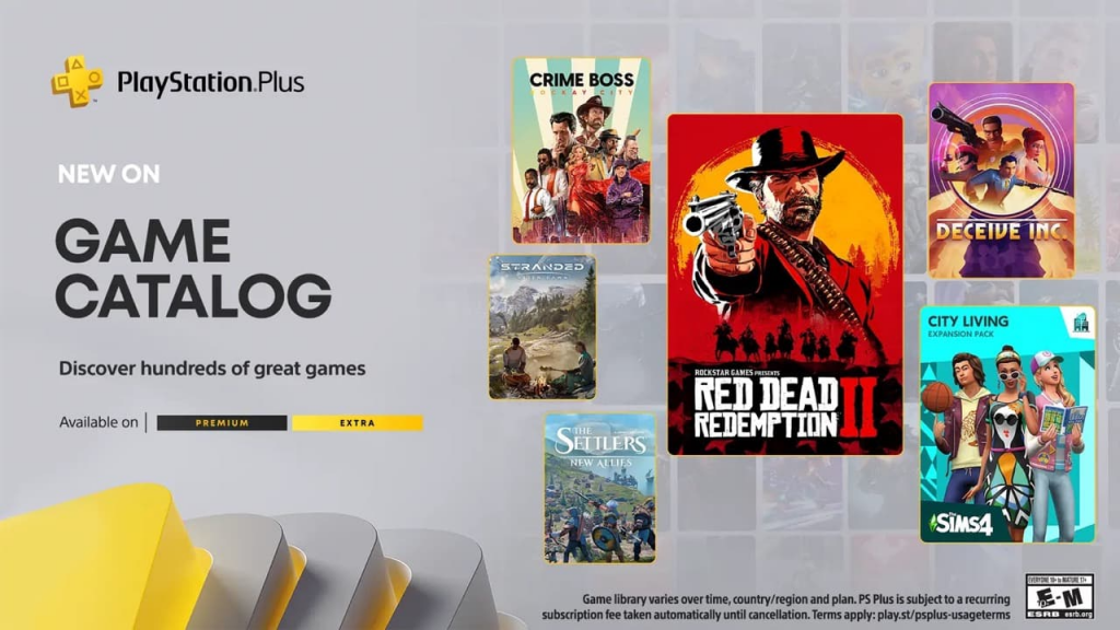 Playstation Plus 升级 高级 5月游戏公开