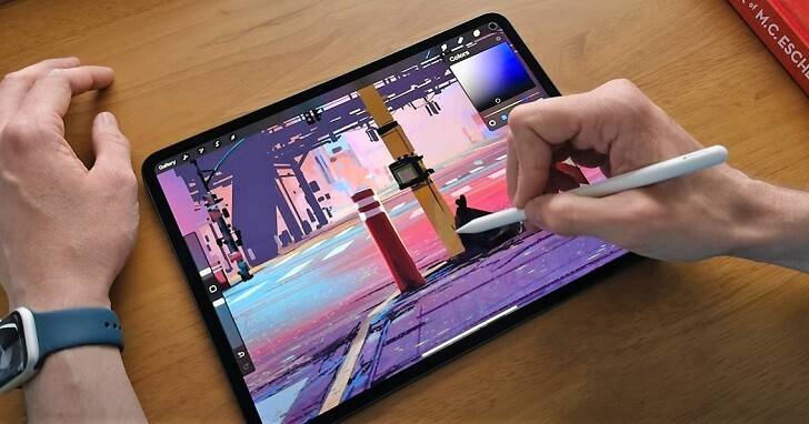 Procreate 及 Procreate Dreams 新功能，发挥 Apple Pencil Pro 及 M4 版 iPad Pro 的创作力