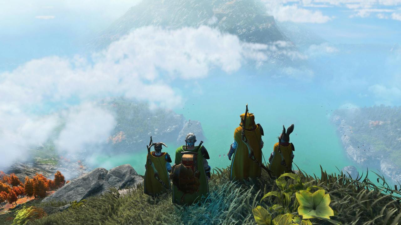 Steam开放世界生存Light No Fire 探索无边界行星 远处的高山都能走到