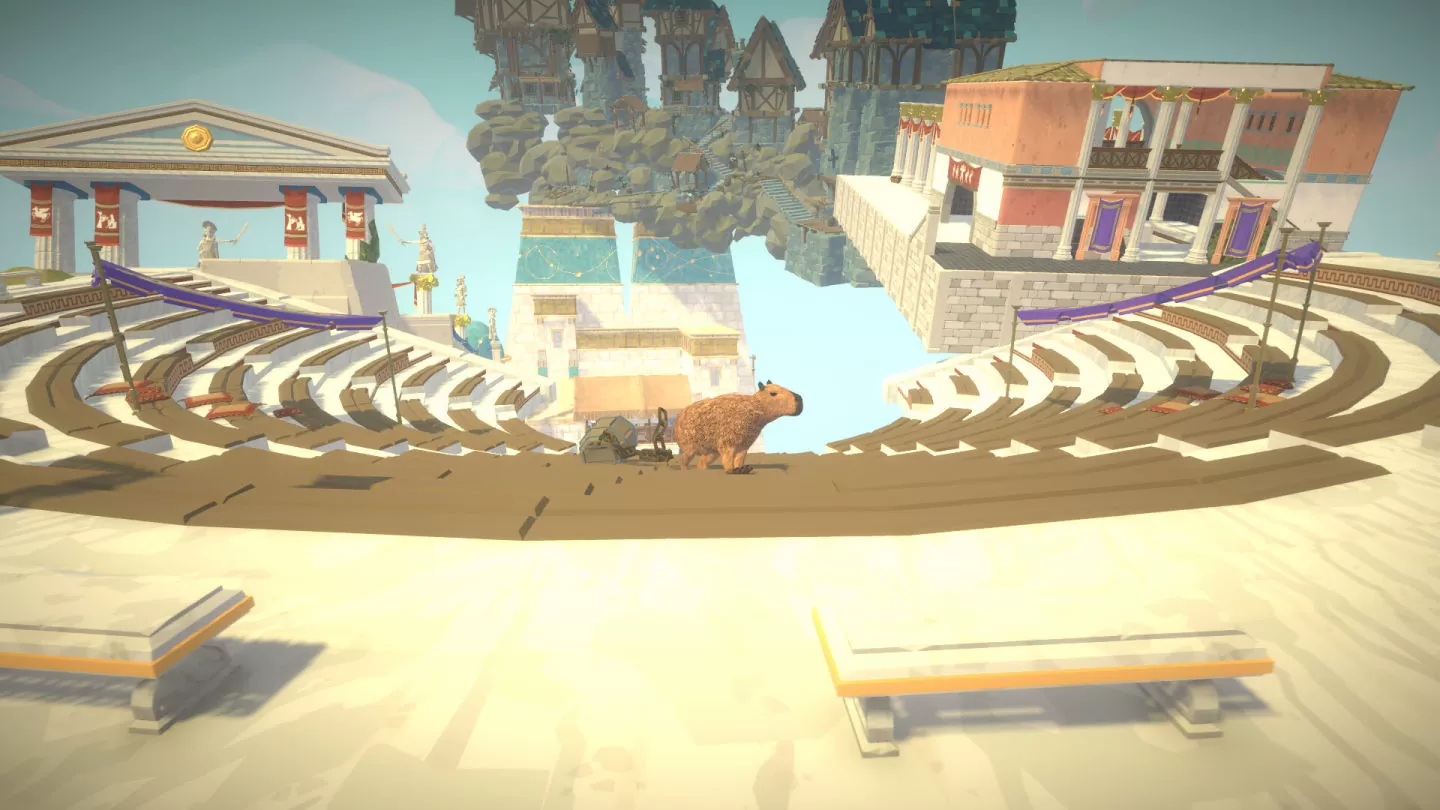 水豚登山动作《Capybara：The story of Sisyphus》Steam 免费推出