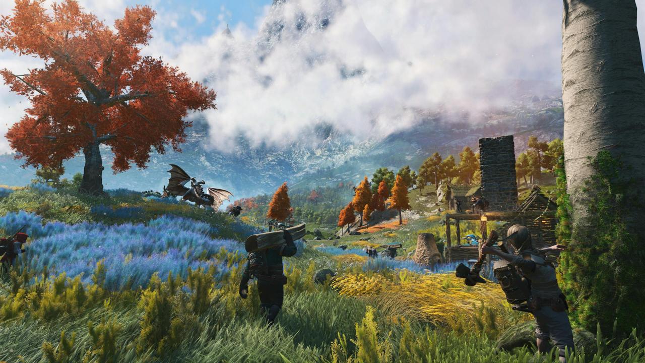 Steam开放世界生存Light No Fire 探索无边界行星 远处的高山都能走到