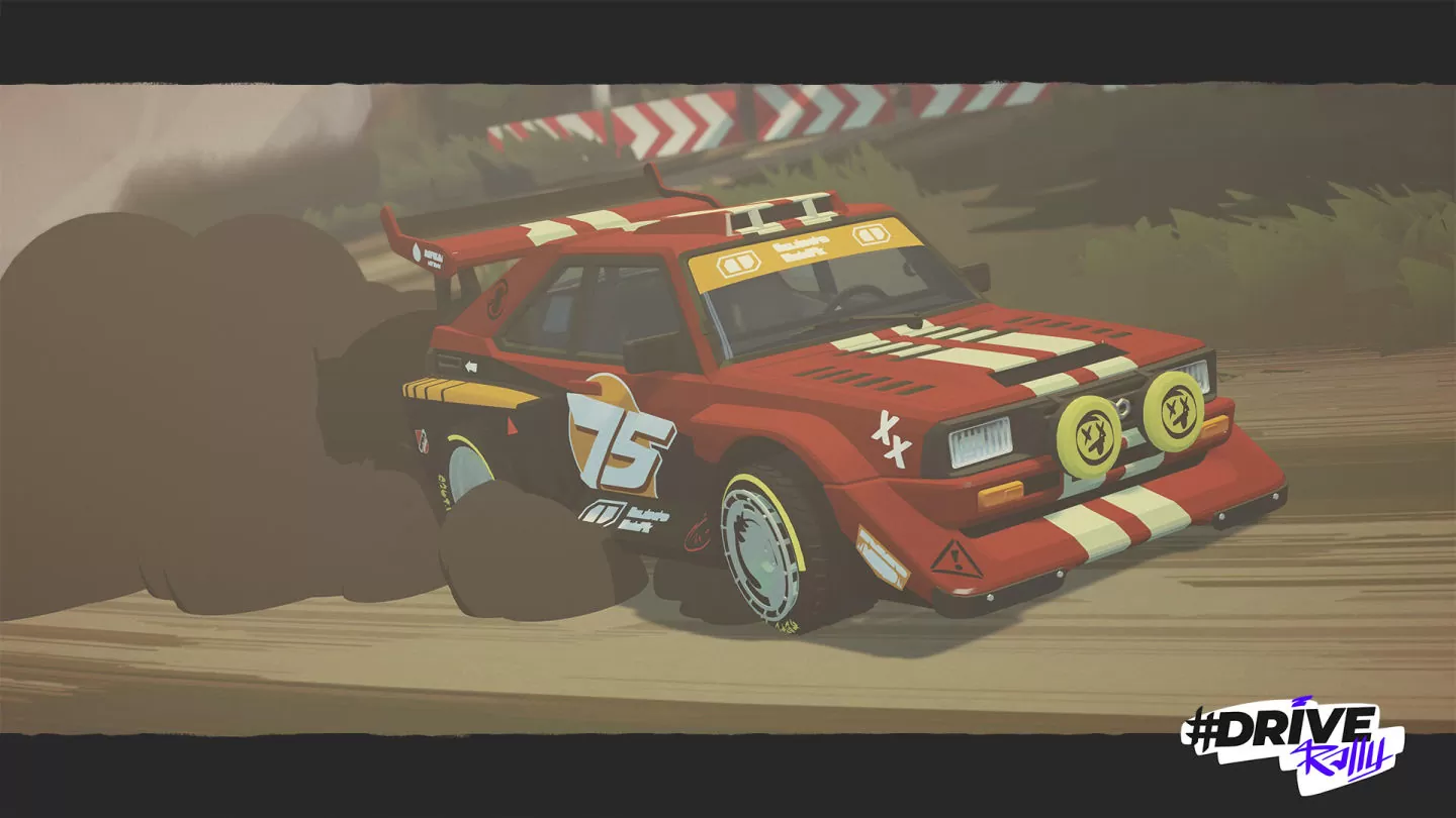 复古风竞速新作《#DRIVE Rally》今年秋季开放抢先体验，重温90年代赛车黄金时期