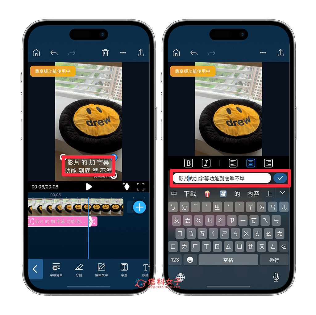 iPhone 视频加字幕方法，3 个方法为 iPhone影片自动加上字幕！